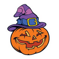 Kids Smiling Pumpkin Halloween Costume Makeup Temporary Tattoo (2"x2")